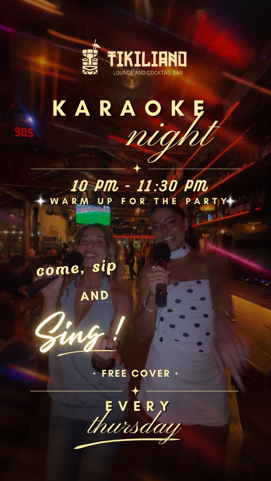 Karaoke Night ✨🎙️