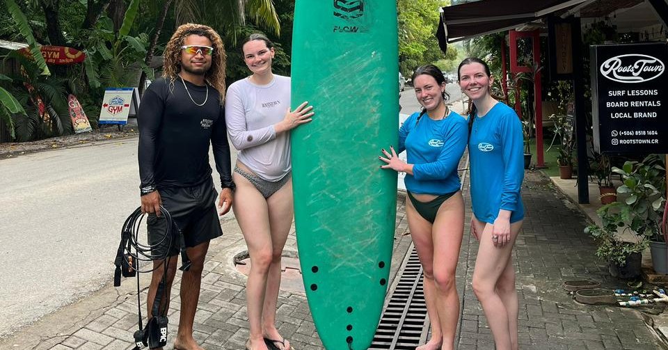 3+ Group surfing lessons - PACKAGE
